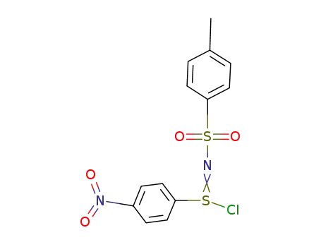 Molecular Structure of 5184-32-7 (p-nitrophenyl-N-(p-toluenesulfonyl)sulfinimidoyl chloride)