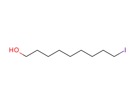 Molecular Structure of 76334-30-0 (9-Iodo-1-nonanol)