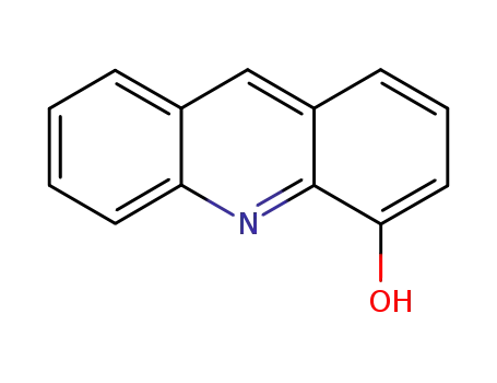 Molecular Structure of 18123-20-1 (4-Acridinol)