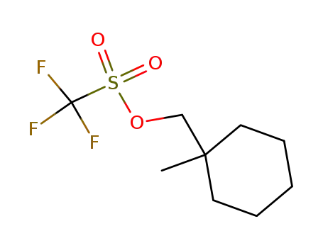 trifluoromethanesulfonic acid 1-methyl-cyclohexylmethyl ester