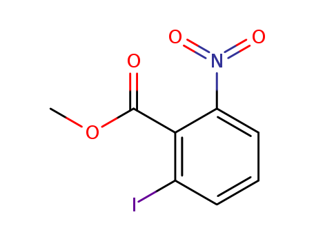 methyl 2-iodo-6-nitro-benzoate cas  5471-78-3