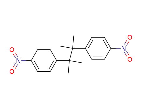 Molecular Structure of 30034-76-5 (Benzene,1,1'-(1,1,2,2-tetramethyl-1,2-ethanediyl)bis[4-nitro-)