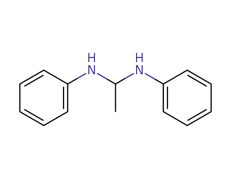 Molecular Structure of 5919-63-1 (<i>N</i>,<i>N</i>'-diphenyl-ethylidenediamine)