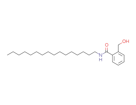 Molecular Structure of 211438-65-2 (N-Hexadecyl-2-hydroxymethyl-benzamide)