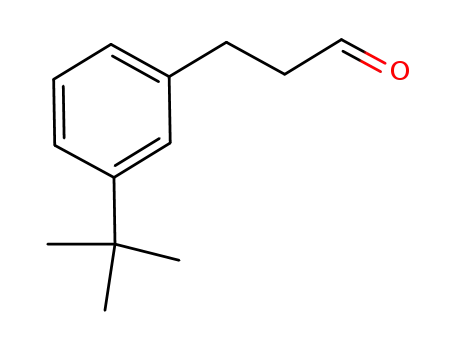 Benzenepropanal, 3-(1,1-diMethylethyl)-