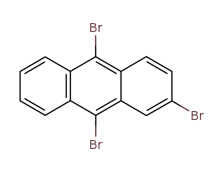 Molecular Structure of 725744-58-1 (2,9,10-tribromo-anthracene)