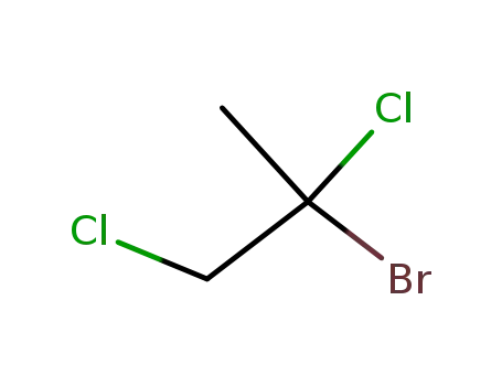 Molecular Structure of 17759-88-5 (2-Bromo-1,2-dichloropropane)
