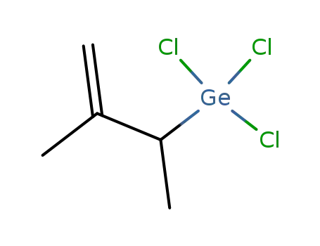 Molecular Structure of 266323-41-5 (3-methyl-3-buten-2-yl germanium trichloride)