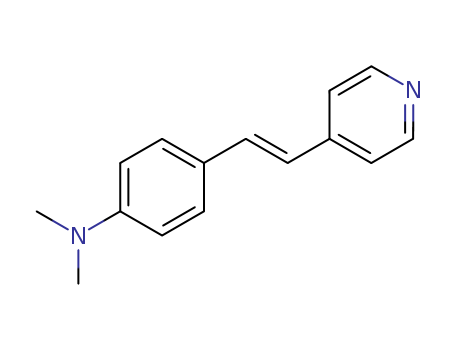Benzenamine,N,N-dimethyl-4-[2-(4-pyridinyl)ethenyl]- cas  889-36-1