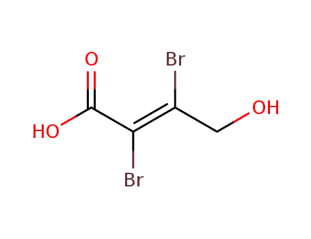 Molecular Structure of 28952-71-8 (α.β-dibromo-γ-oxy-crotonic acid)