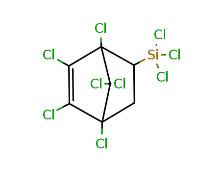 Bicyclo[2.2.1]hept-2-ene,1,2,3,4,7,7-hexachloro-5-(trichlorosilyl)-