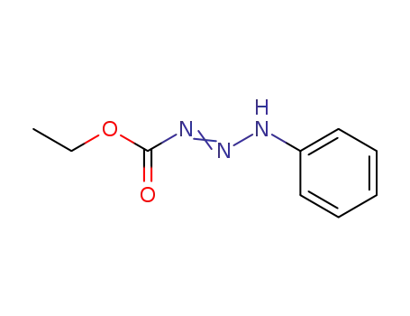 Molecular Structure of 51084-05-0 (N'-phenyl-triazene carboxylic acid ethylester)