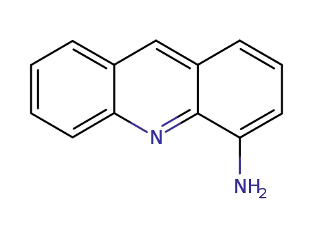 Molecular Structure of 578-07-4 (4-AMINOACRIDINE)