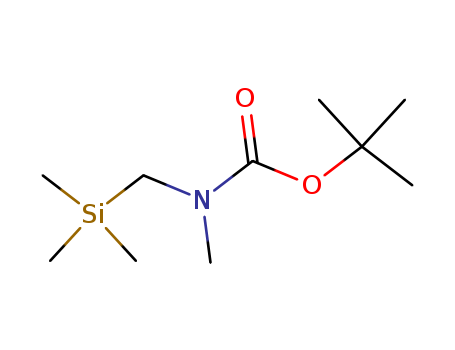 Carbamic acid, methyl[(trimethylsilyl)methyl]-, 1,1-dimethylethyl ester