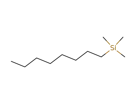 Molecular Structure of 3429-76-3 (trimethyl(octyl)silane)