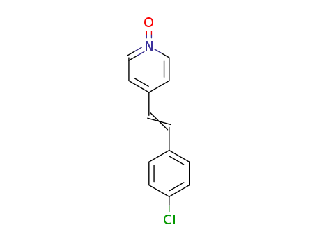 Molecular Structure of 93532-41-3 (4-<4-Chlor-styryl-pyridin-N-oxid)