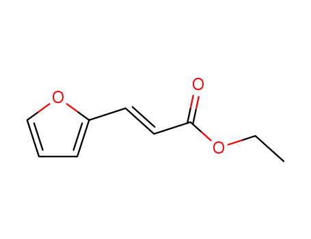 Molecular Structure of 53282-12-5 (2-Propenoic acid, 3-(2-furanyl)-, ethyl ester, (2E)-)