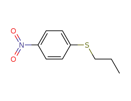 Molecular Structure of 27826-42-2 (1-nitro-4-(propylsulfanyl)benzene)