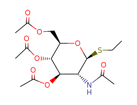 Ethyl 3,4,6-Tri-O-acetyl-2-acetamido-2-deoxy-β-D-thioglucopyranoside