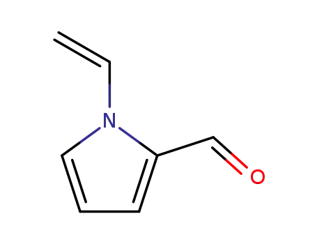 Molecular Structure of 60576-11-6 (1H-Pyrrole-2-carboxaldehyde,1-ethenyl-(9CI))