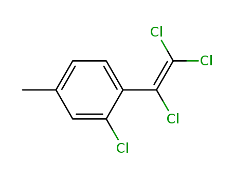 Benzene, 2-chloro-4-methyl-1-(trichloroethenyl)-