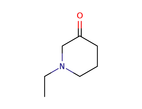 Molecular Structure of 43152-93-8 (1-ETHYLPIPERIDIN-3-ONE)