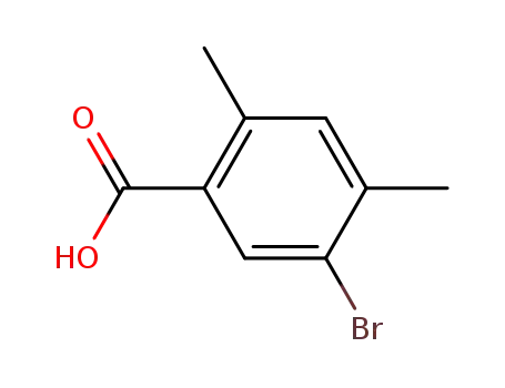 Molecular Structure of 842136-27-0 (5-bromo-2,4-dimethylbenzoic acid)