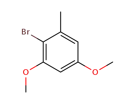 Molecular Structure of 13321-73-8 (2-BROMO-3,5-DIMETHOXYTOLUENE)