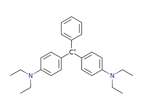 Methylium, bis[4-(diethylamino)phenyl]phenyl-