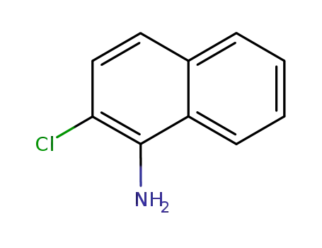 Molecular Structure of 13711-39-2 (1-amino-2-chloronaphthalene)