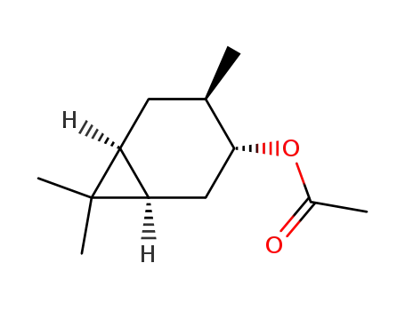 4,7,7-trimethylbicyclo[4.1.0]hept-3-yl acetate