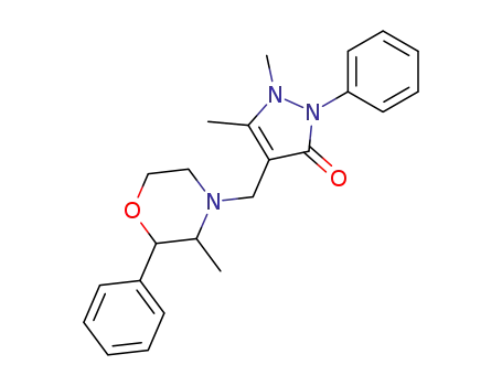 Molecular Structure of 6536-18-1 (morazone)
