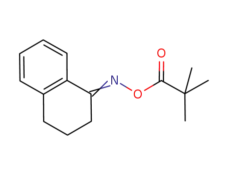 Molecular Structure of 1234464-24-4 (1-tetralone pivaloyl oxime)