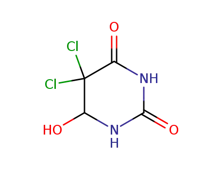 2,4(1H,3H)-Pyrimidinedione, 5,5-dichlorodihydro-6-hydroxy-