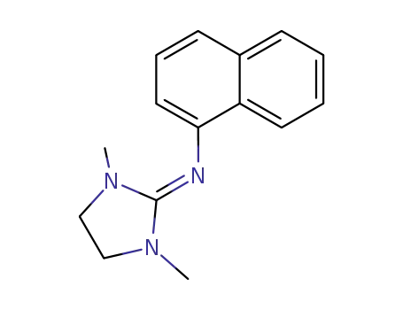 Molecular Structure of 592489-21-9 (1-Naphthalenamine, N-(1,3-dimethyl-2-imidazolidinylidene)-)