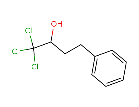 Molecular Structure of 82772-38-1 (α-(trichloromethyl)benzenepropanol)