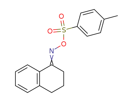 Molecular Structure of 6339-09-9 (N-{[(4-methylphenyl)sulfonyl]oxy}-3,4-dihydronaphthalen-1(2H)-imine)