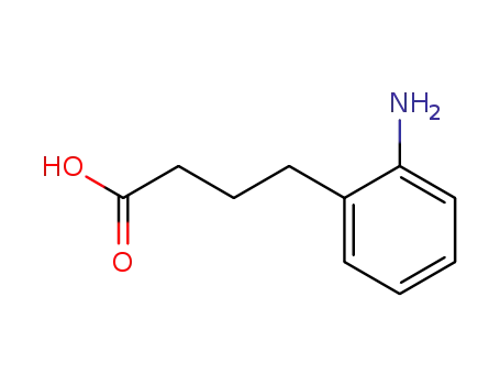 Molecular Structure of 145486-67-5 (4-(2-Aminophenyl)butyric acid)