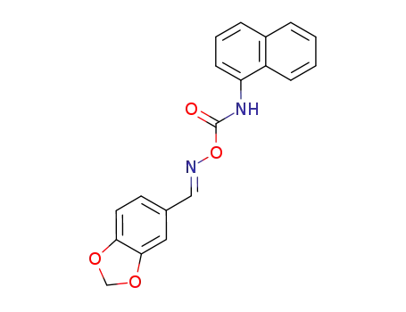 piperonal-((<i>E</i>)-<i>O</i>-[1]naphthylcarbamoyl oxime )