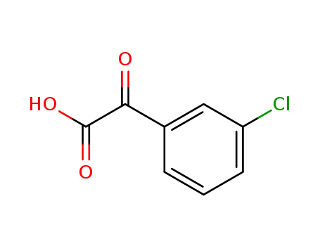 Molecular Structure of 26767-07-7 (2-(3-chlorophenyl)-2-oxoacetic acid)