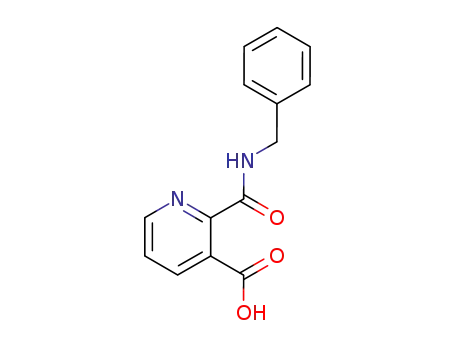 Molecular Structure of 100872-65-9 (2-(benzylcarbaMoyl)nicotinic acid)