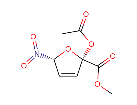 (Z)-methyl 2-acetoxy-5-nitro-2,5-dihydro-2-furancarboxylate