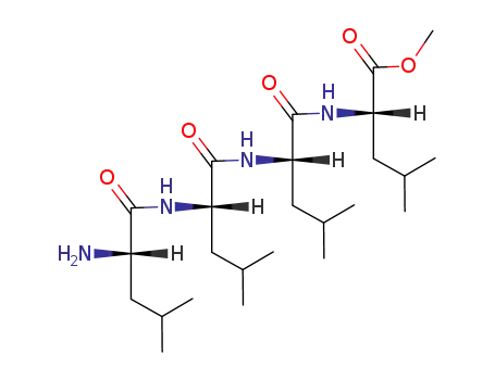 L-Leucine, N-[N-(N-L-leucyl-L-leucyl)-L-leucyl]-, methyl ester