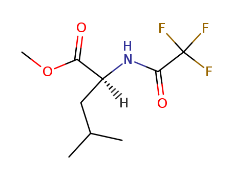 N-Trifluoroacetyl-L-leucine methyl ester,