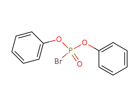 Molecular Structure of 70677-19-9 (diphenyl phosphorobromidate)