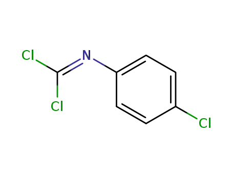 Molecular Structure of 2771-67-7 (N-(Dichloromethylene)-4-chloroaniline)