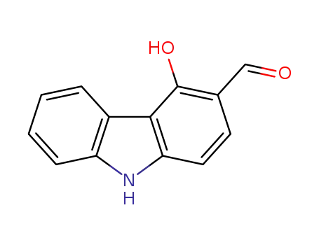 4-hydroxy-9H-carbazole-3-carbaldehyde