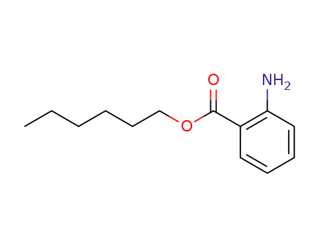 Molecular Structure of 18189-05-4 (hexyl anthranilate)
