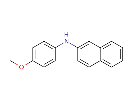 Molecular Structure of 6949-67-3 (N-(4-methoxyphenyl)naphthalen-2-amine)