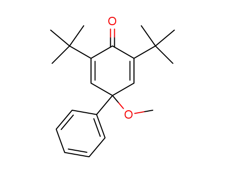 4-methoxy-4-phenyl-2,6-di-t-butylcyclohexa-2,5-dienone